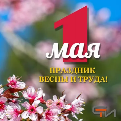 Первое мая День весны и труда - Праздник