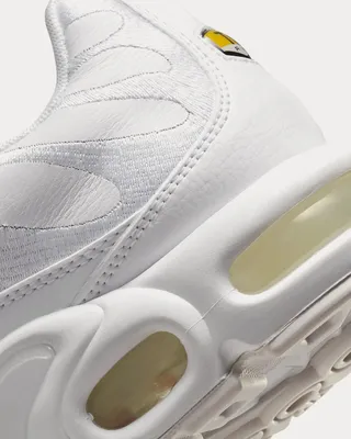 Nike Air Max Plus 98 Leather White / White / White Low Top Sneakers - Sneak  in Peace