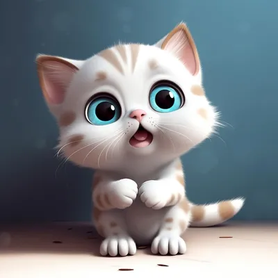 Анимационные картинки с кошками