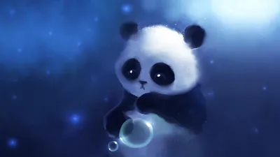 Cute Anime + Panda\" Art Board Print for Sale by culturageekstor | Redbubble