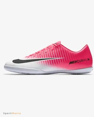 831966-601 Бампы футбольные Nike Mercurial Victory V IC розовый, белый,  черный мужчины цвет розовый, белый, черный