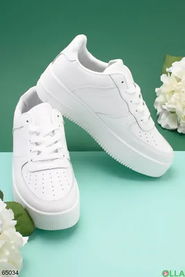 Женские белые кроссовки И-J260-2 - купить недорого в интернет магазине  \"OLLA\", Украина.