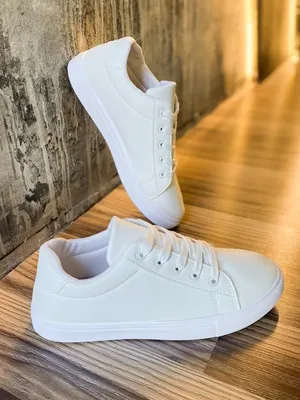 Кеды мужские белые кроссовки летние обувь весенняя ODWE 42132108 купить в  интернет-магазине Wildberries