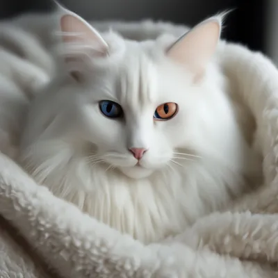 Белый кот картинки фотографии