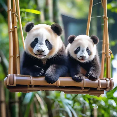 Панда Ест Бамбук — стоковые фотографии и другие картинки Большая панда - Большая  панда, Панда, Бамбук - iStock