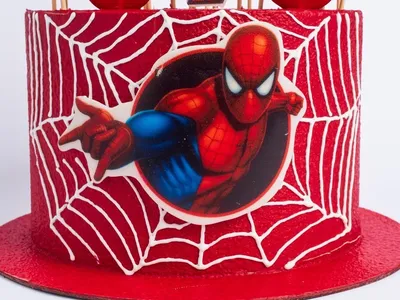 Купить Торт Человек-паук в кафе-кондитерской \"Британские Пекарни\" с  доставкой СПб