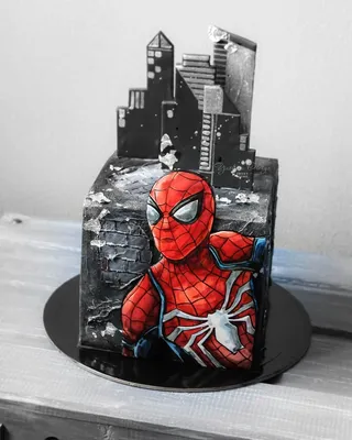 Торты Нижний Тагил on Instagram: “Человек-паук 🕷🕸 Рисунок по мастике😉  #яшинаолеся #instatagil… | Spiderman cake, Spiderman birthday cake,  Superhero birthday cake