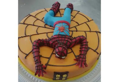 Торт 🕸️🕷️ Человек Паук 🕷️🕸️ - YouTube