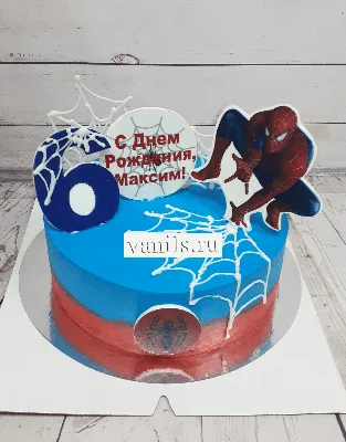 Сахарные картинки для топперов \"Человек паук\" №014 на торт, маффин, капкейк  или пряник | \"CakePrint\"™ - Украина