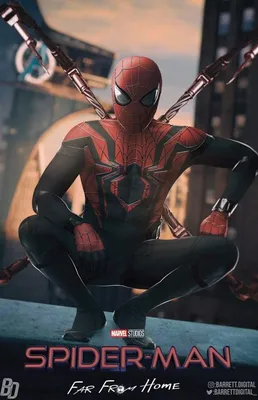 Плакат \"Человек-Паук: Вдали от Дома, Spider-Man: Far From Home (2019)\",  60×40см — Купить на BIGL.UA ᐉ Удобная Доставка (1640630197)