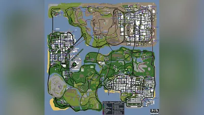 Скриншоты Grand Theft Auto: San Andreas (GTA: San Andreas) - всего 43  картинки из игры