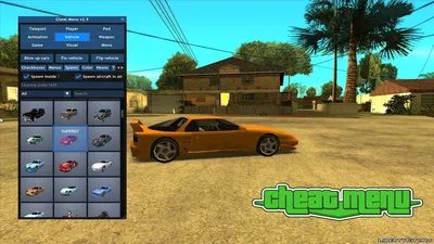 Самое лучшее Чит-Меню v3.0 / The Best Cheat-menu v3.0 GTA San Andreas!!! -  YouTube