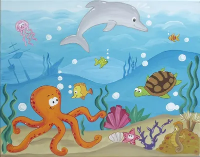 Детские картинки на тему море