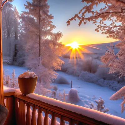 Доброе утро! ❤️Чудо природы - гроздья рябины зимой...❤️Невероятно  красиво!❤️Good morning!❤️ - YouTube
