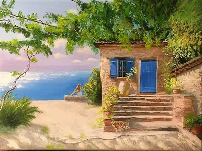 Картинки уютный дом на берегу моря (68 фото) » Картинки и статусы про  окружающий мир вокруг