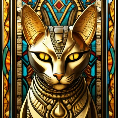 Статуэтка Египетская Кошка Бастет 29 см (ID#1585655576), цена: 550 ₴,  купить на Prom.ua