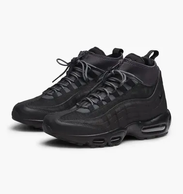 NIKE Air Max 95 LX mesh and leather sneakers | NET-A-PORTER
