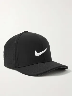 Nike Team DF Swoosh Flex Cap - Black – CustomLids.com
