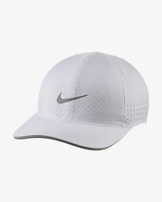 Nike Dri Fit Club Hat - White/Black | Tennis-Point