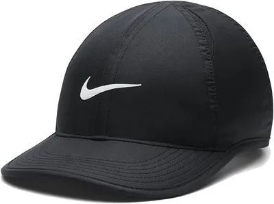 NEW Nike Golf Tech Swoosh Dri-Fit Unstructured Black/White Hat/Cap -  Walmart.com