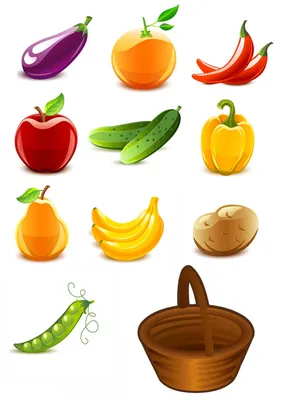 Развивающие карточки \"Овощи и фрукты\" - купить