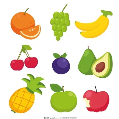 Рисунки для срисовки фрукты и овощи - 40 фото