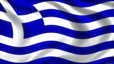 Флаг Греции волнистый иллюстрация вектора. иллюстрации насчитывающей  флагшток - 30810700