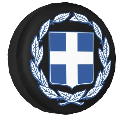 Греческий герб гравировка винтажная евро-крышки страны Стоковое Изображение  - изображение насчитывающей вектор, пальто: 163224905