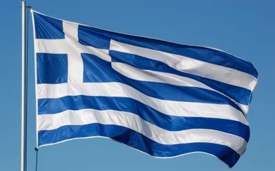Термонаклейка Флаг Греции и флаг России с сердцем посередине, термоперенос  на ткань - купить аппликацию, принт, термотрансфер, т