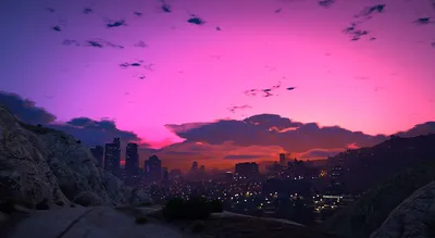 Красивые скриншоты пейзажей из GTA V | Пикабу