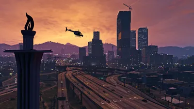 Новые красивые скриншоты Grand Theft Auto 5 снятые напрямую с PS4