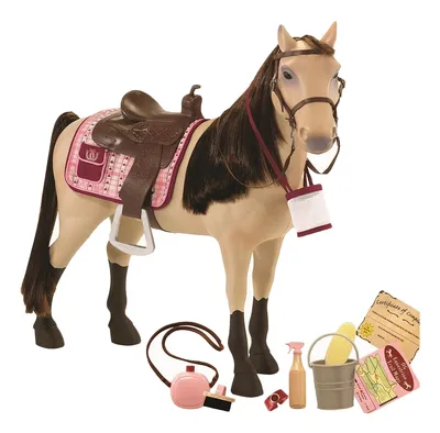 Купить игрушка Лошадь Our Generation Морган со сгибающими суставами, цены  на Мегамаркет