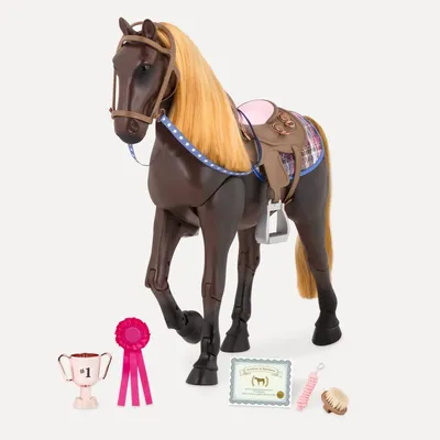 Мягкие плюшевые игрушки в виде лошади для украшения спальни и гостиной –  лучшие товары в онлайн-магазине Джум Гик