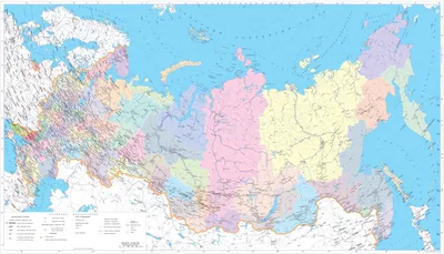 Купить карту России с морением и гравировкой из натурального дерева