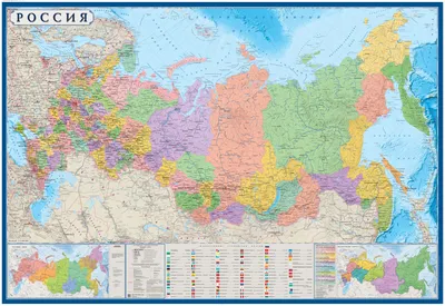 Карта России с флагом. Список городов с самым большим населением  Stock-Vektorgrafik | Adobe Stock