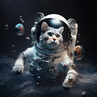 Картинка космонавта в космосе фотографии