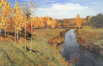 Золотая осень (картина Левитана) — Википедия