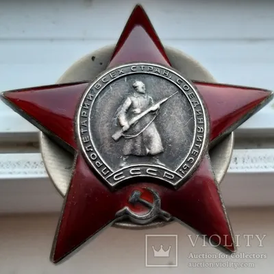 Орден Красной Звезды (№ 821217) ХХ век