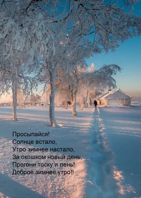 Красивые картинки \"С добрым зимним утром!\" (485 шт.)