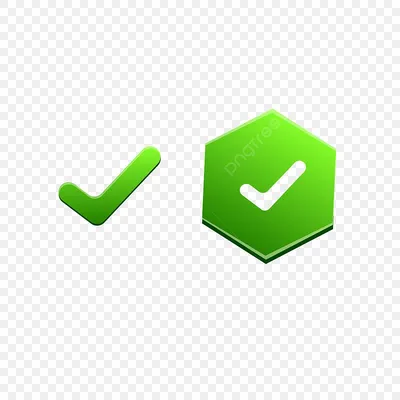 зеленая галочка значок дизайн шаблона вектор PNG , зеленый, чек об оплате,  отметка PNG картинки и пнг рисунок для бесплатной загрузки