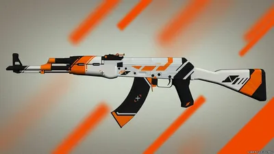 Download AK-47 ASIIMOV from CS:GO for GTA San Andreas