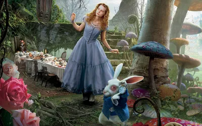 Картина на холсте Алиса в стране чудес фильм 1 40х60 см - купить по низкой  цене в интернет-магазине OZON (1078220284)