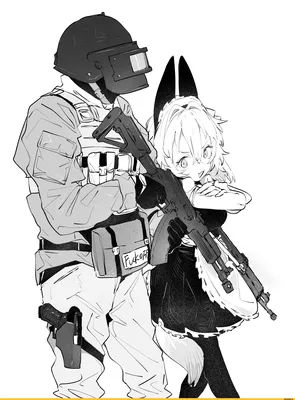 Крутые аниме девушки с оружием