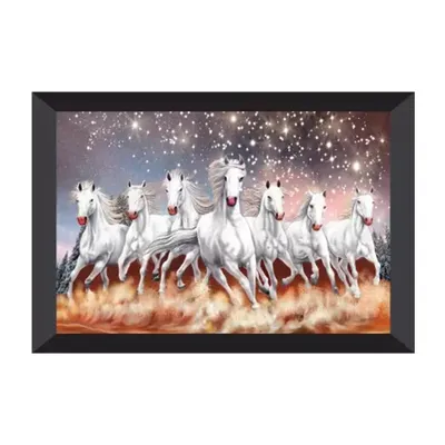 Моющиеся виниловые фотообои Бегущие лошади, 370х265 см - купить по выгодной  цене в интернет-магазине OZON (280764723)
