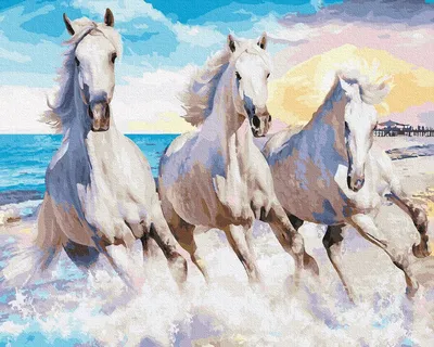 стадо белых лошадей занимает время на пляже. изображение взято в камаргском  франсе Стоковое Изображение - изображение насчитывающей шутка, встреча:  273372293