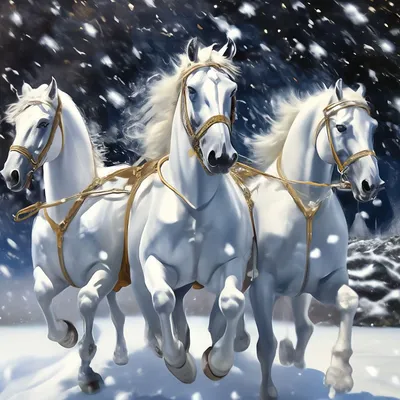 Две белые лошади скачут по темному фону Белая лошадь скачет галопом Фото И  картинка для бесплатной загрузки - Pngtree