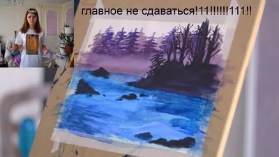 Игрок в Dreams нарисовал картину Боба Росса, находясь внутри картины Боба  Росса - Shazoo