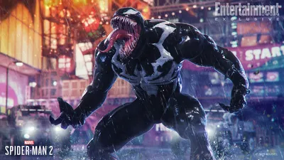 Insomniac опубликовала новый взгляд на Венома из \"Человека-паука 2\" для  PlayStation 5