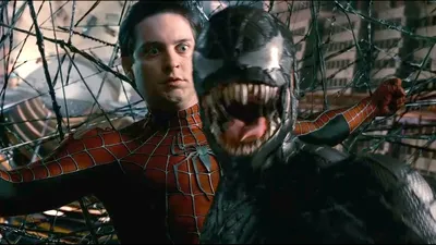 Человек паук против Венома (часть 1)- \"Человек-паук 3: Враг в отражении\"  отрывок из фильма - YouTube