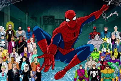 30 лет назад вышел легендарный мультфильм про Человека-паука Spider-Man:  Animated Series - Чемпионат
